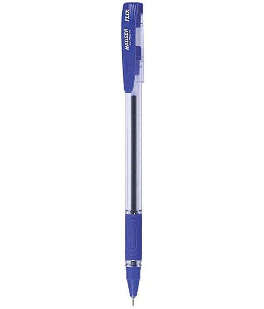     			HAUSER Flix Ball Pen (Pack of 50, Blue)