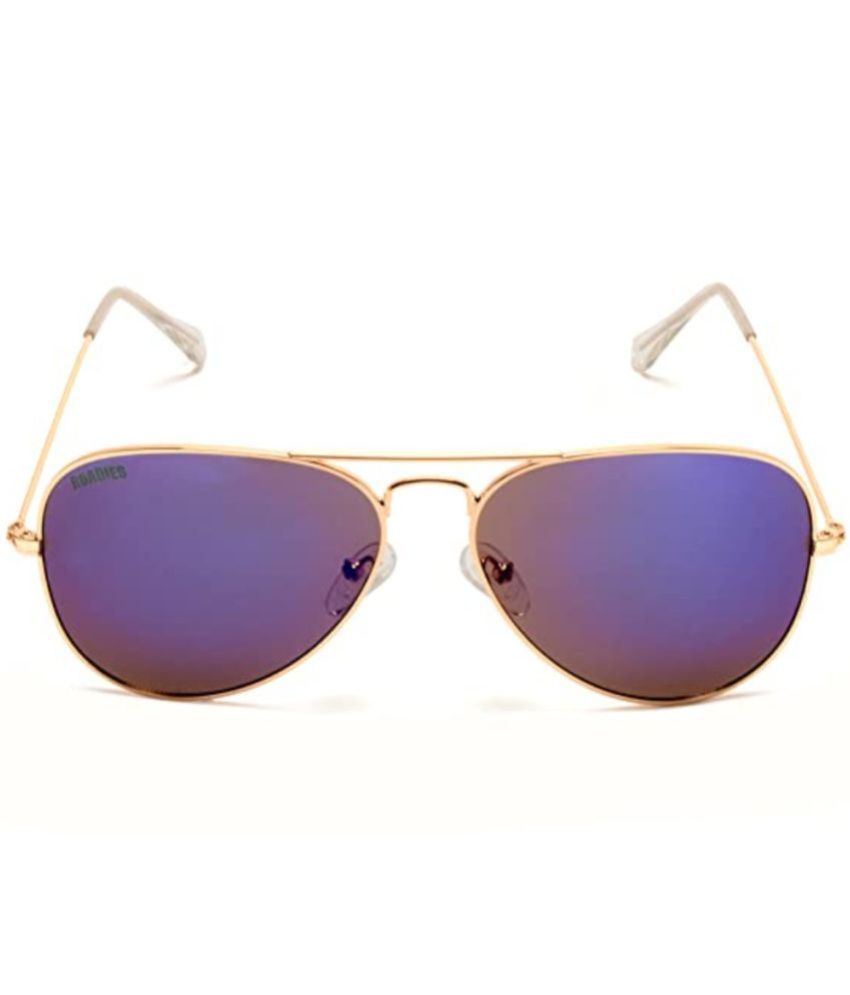     			Roadies - Gold Pilot Sunglasses ( Pack of 1 )