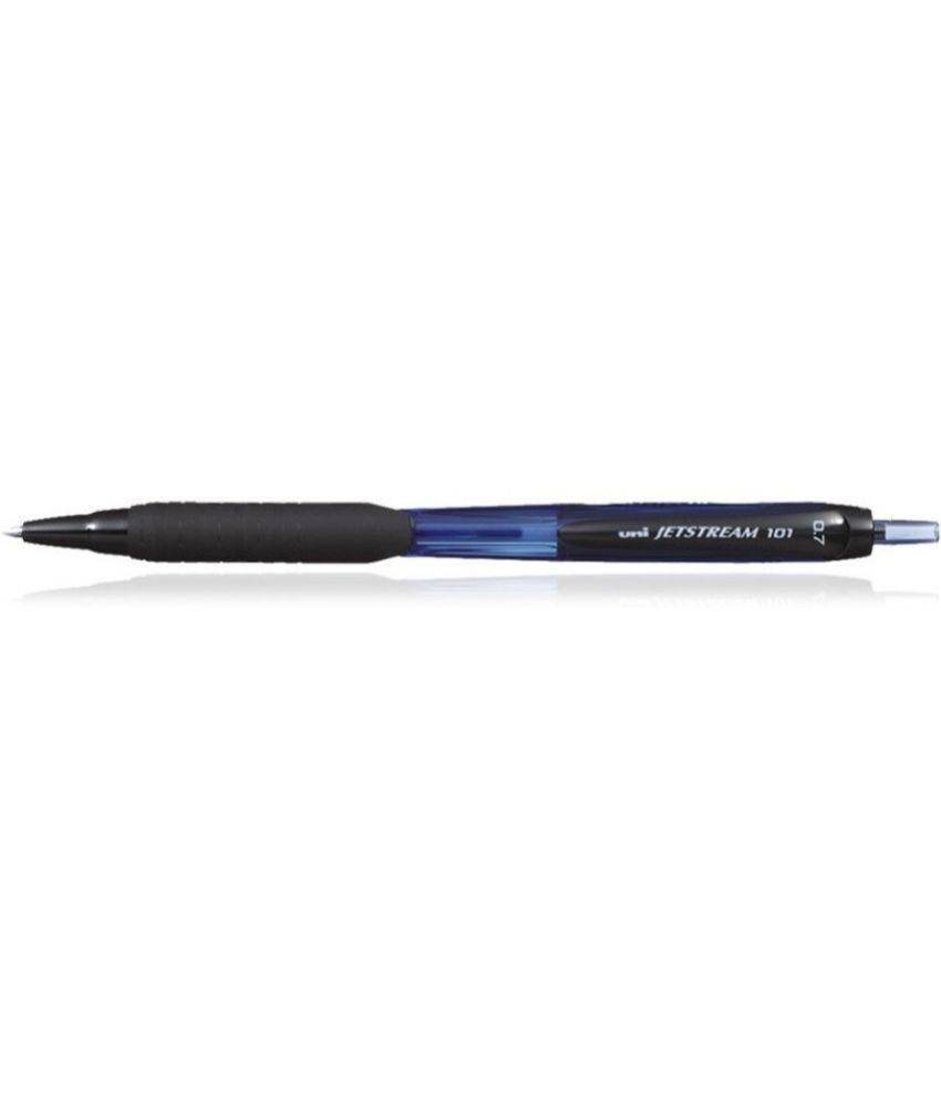     			uni-ball Jetstream SXN101 | Tip Size 0.7 mm | Comfortable Grip | For School & Office Use| Roller Ball Pen (Pack of 6, Blue)