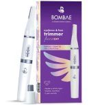 Bombae - 4-IN-1 White Cordless Eyebrow Trimmer With 90 Runtime