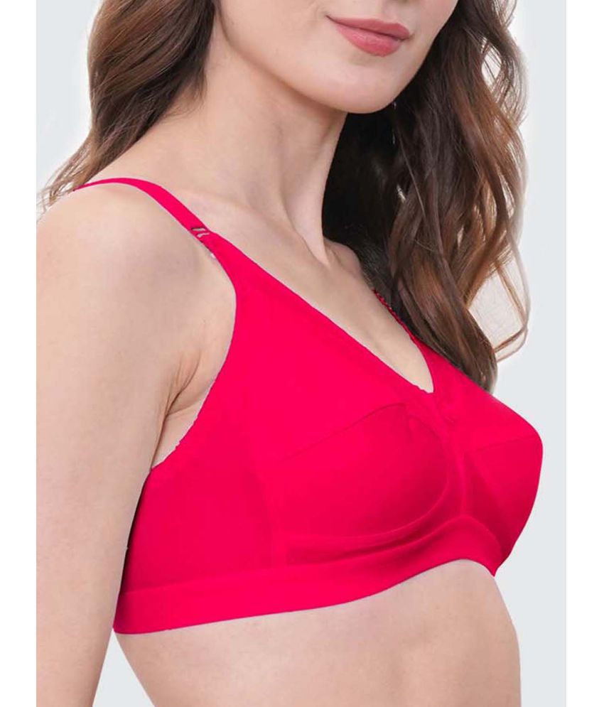     			Eve's Beauty - Maroon Cotton Non Padded Women's Everyday Bra ( Pack of 1 )