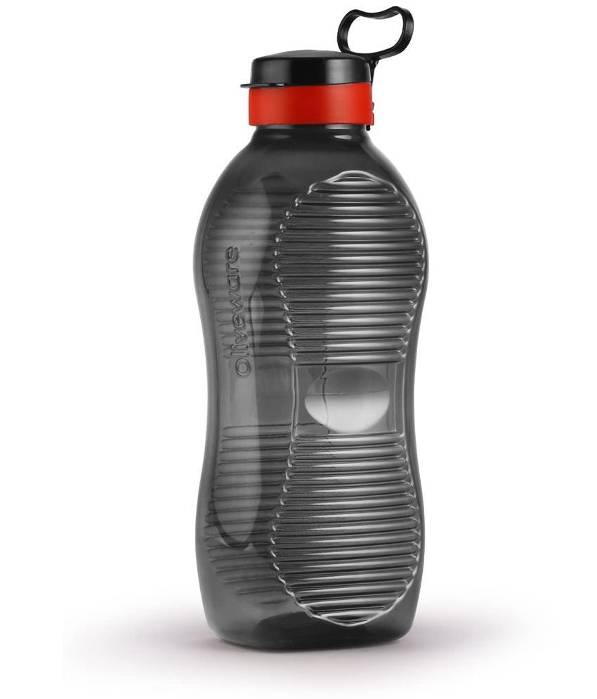     			Oliveware Black Water Bottle 2000 mL ( Set of 1 )