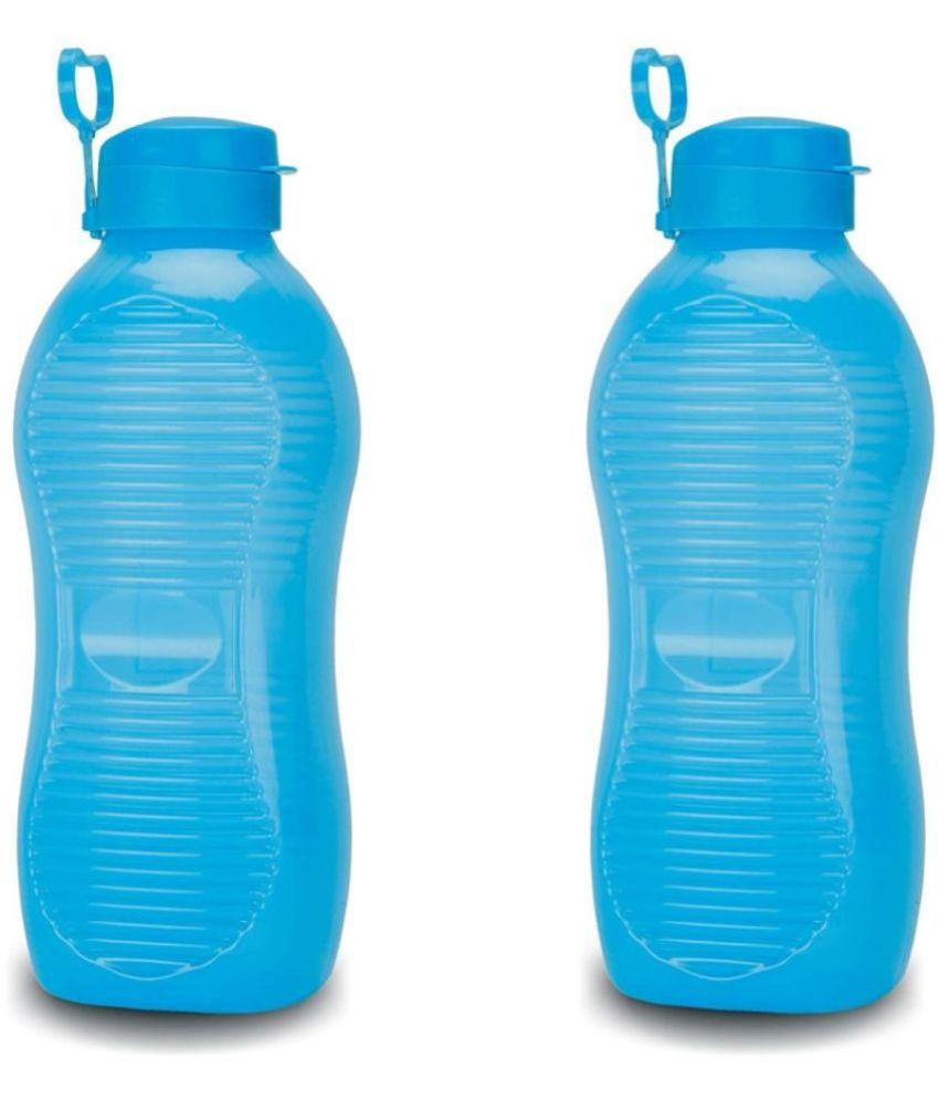     			Oliveware - Blue Water Bottle 2000 mL ( Set of 2 )