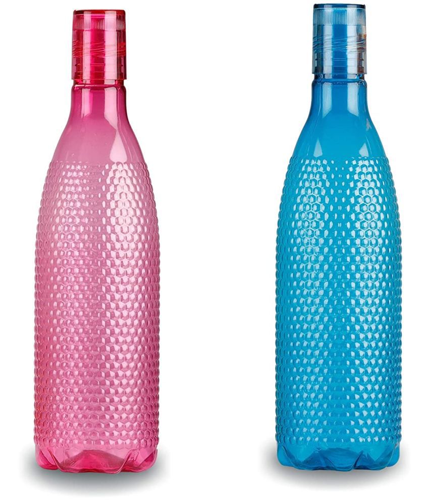     			Oliveware - Multicolour Water Bottle 1000 mL ( Set of 2 )