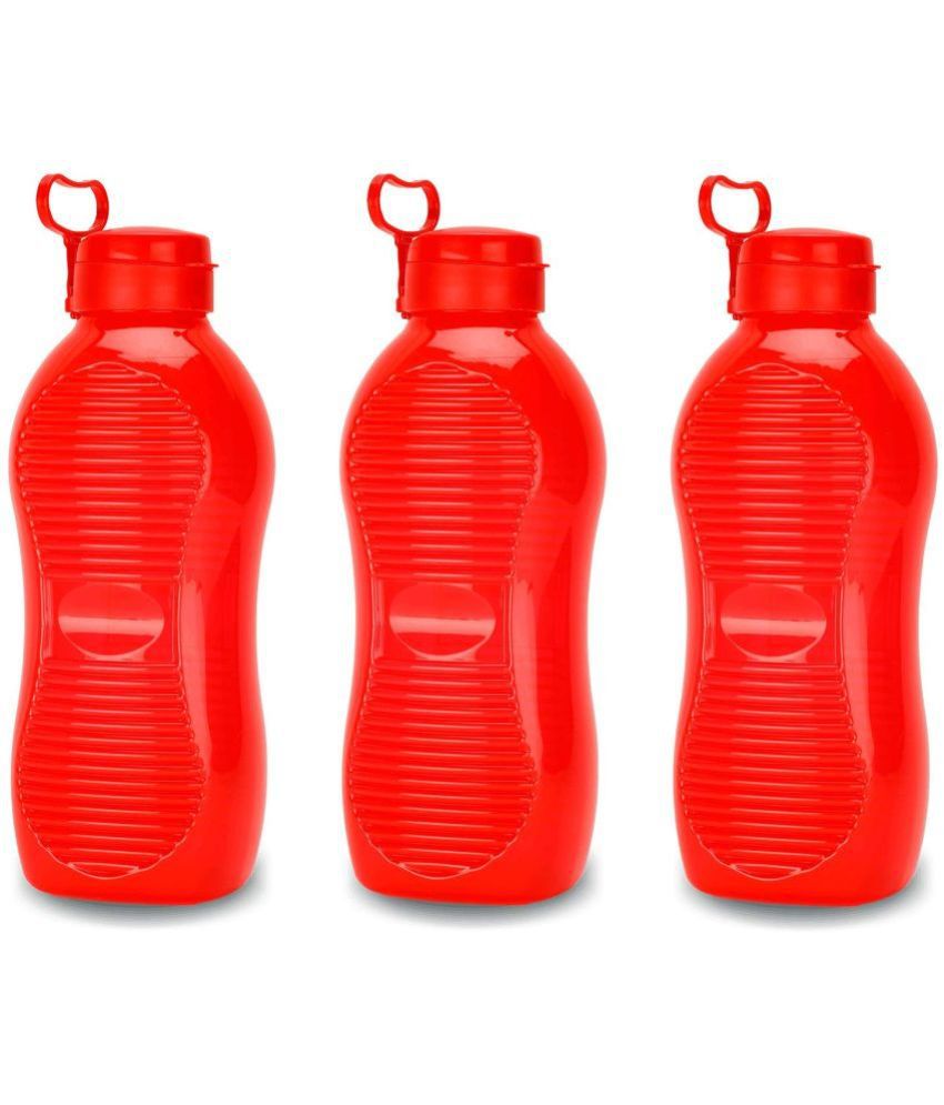     			Oliveware - Red Water Bottle 2000 mL ( Set of 3 )