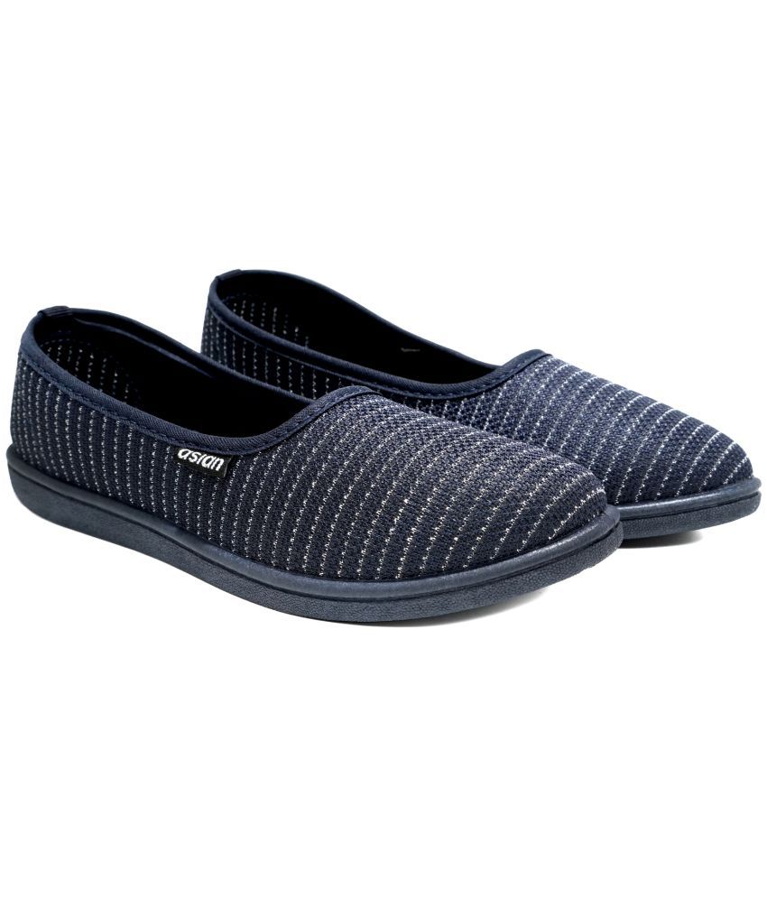     			ASIAN Blue Women's Slip On