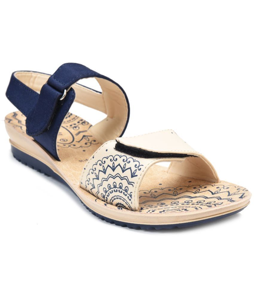     			Ajanta - Beige Women's Flats