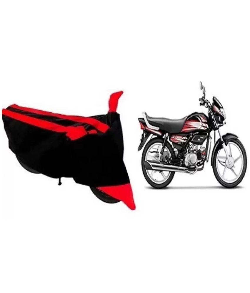     			AutoRetail - Dust Proof Two Wheeler Polyster Cover With (Mirror Pocket) for TVS ( Pack of 1 ) , Multicolour