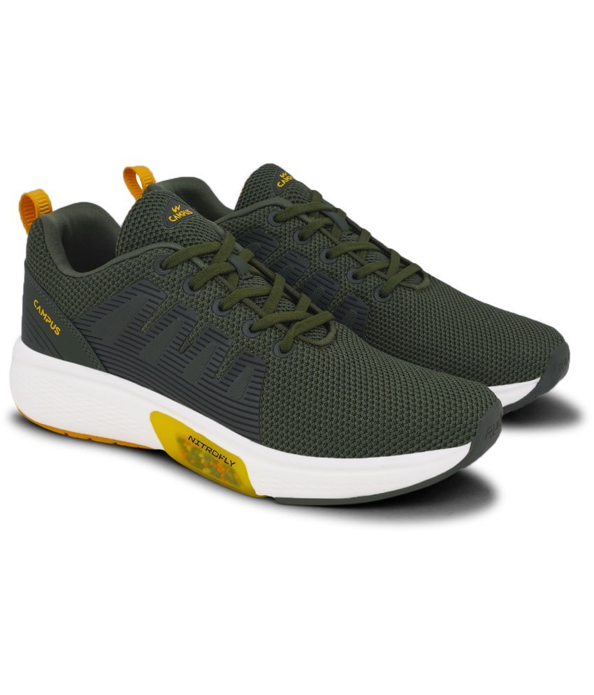     			Campus FINCH Olive Men's Sports Running Shoes