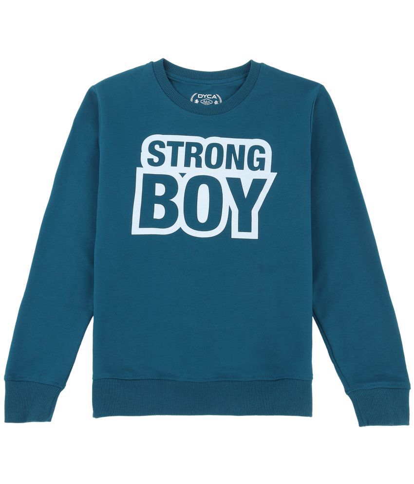     			DYCA - Blue Cotton Blend Boys Sweatshirt ( Pack of 1 )
