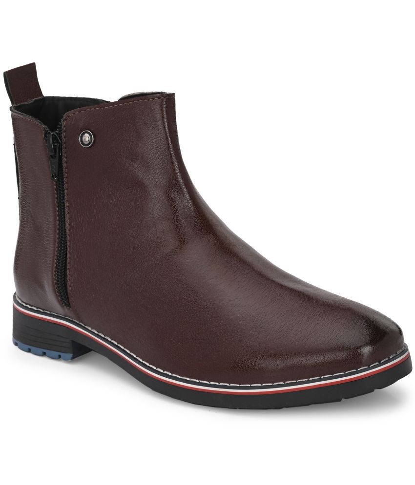     			Leeport - Brown Men's Formal Boots