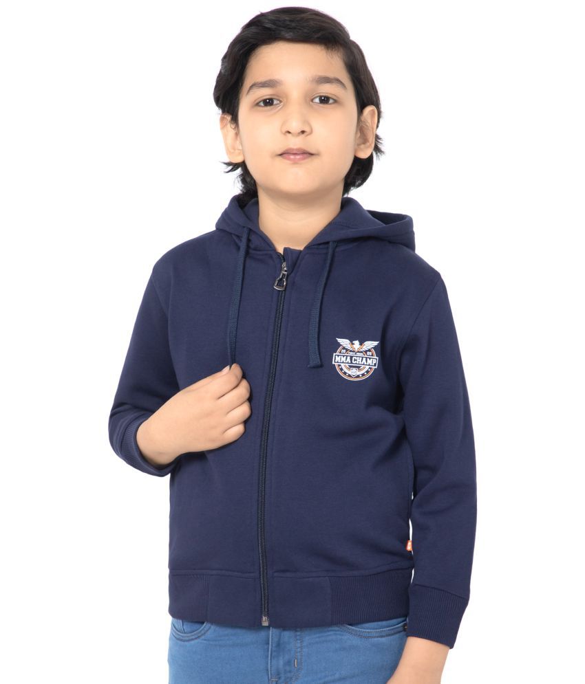     			Proteens - Navy Cotton Boys Casual Jacket ( Pack of 1 )