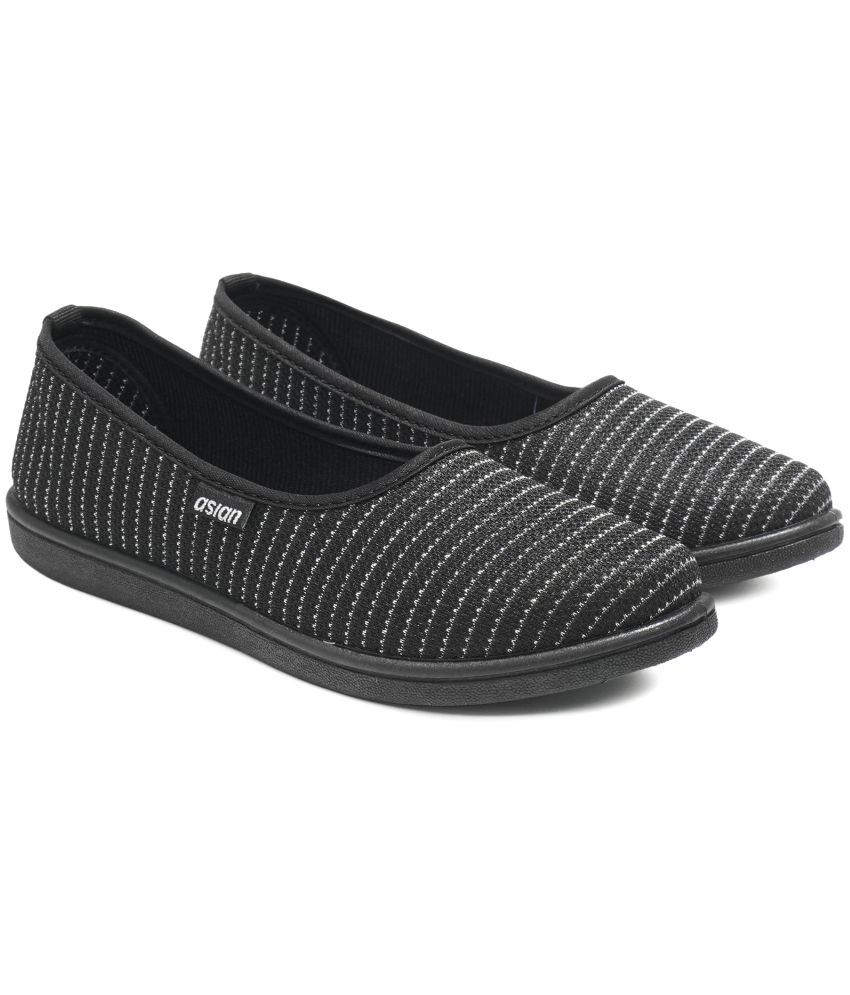     			ASIAN Black Women's Slip On