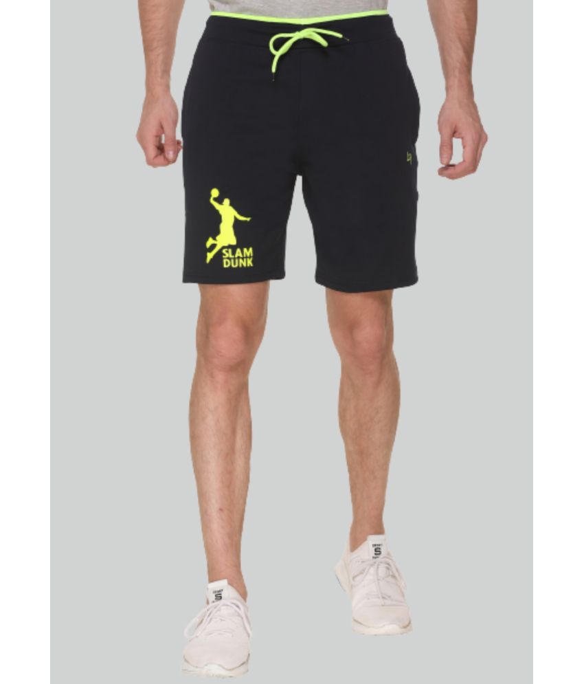     			LEEBONEE - Navy Polyester Blend Men's Shorts ( Pack of 1 )