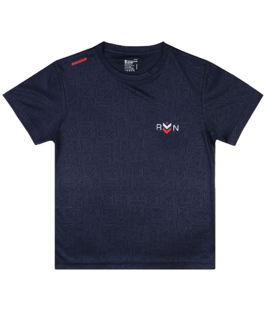     			Proteens - Navy Cotton Blend Boy's T-Shirt ( Pack of 1 )
