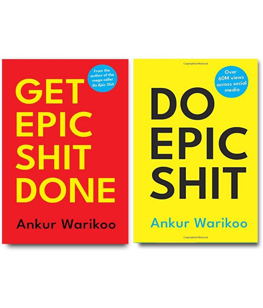     			DO EPIC SHIT + GET EPIC SHIT DONE by Ankur Warikoo (English, Paperback)