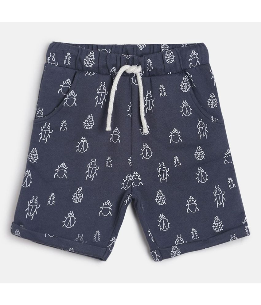     			MINI KLUB Baby Boys Grey Knit Shorts Pack of 1