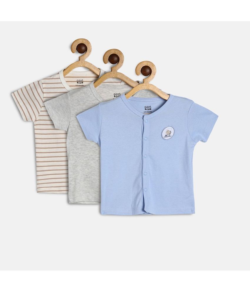     			MINI KLUB - Multi Baby Boy Shirt ( Pack of 3 )