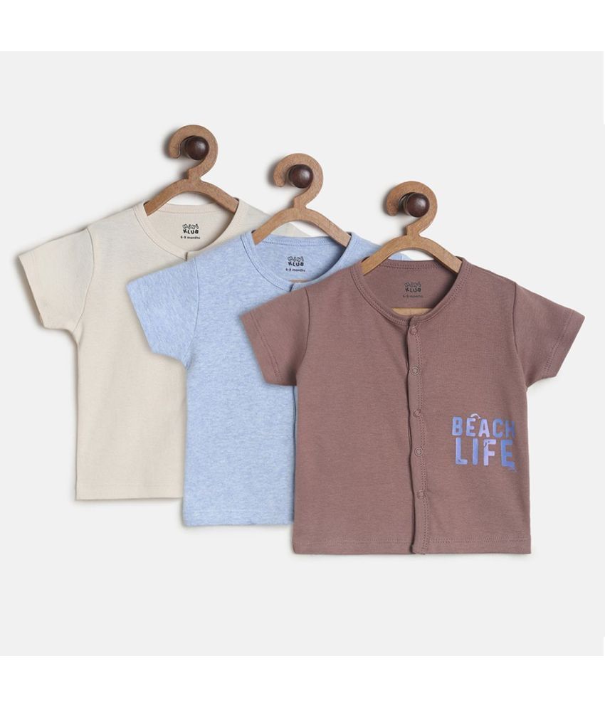     			MINI KLUB - Multi Baby Boy Shirt ( Pack of 3 )