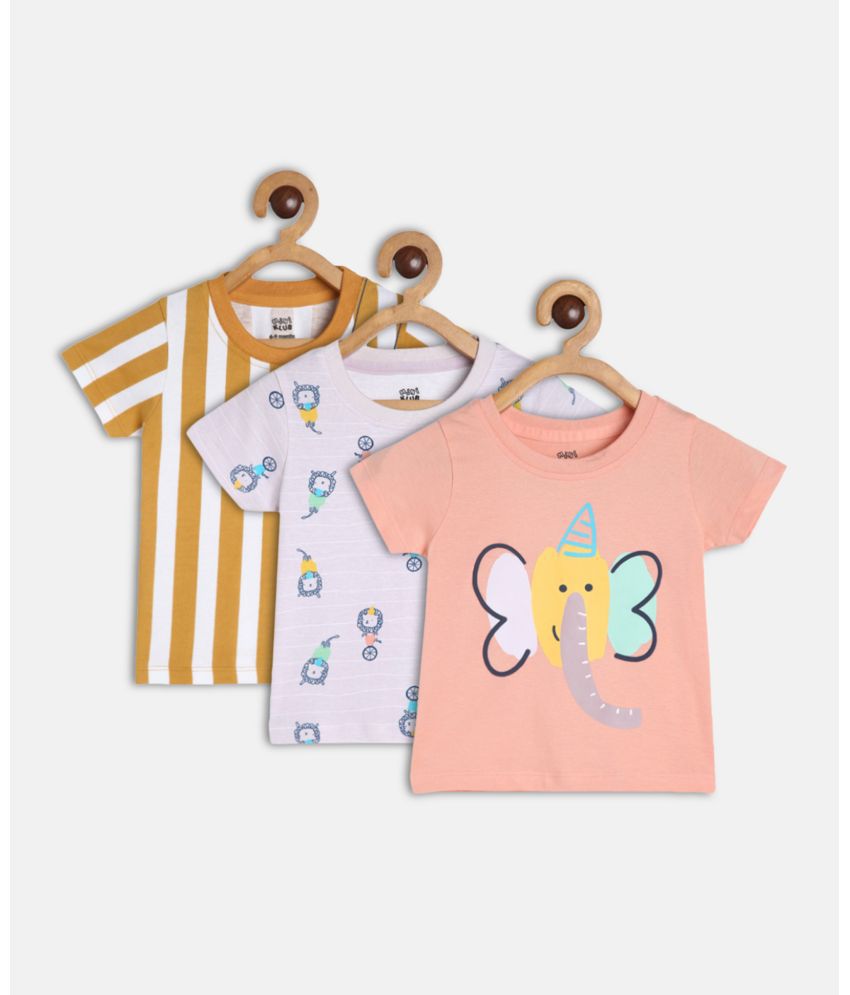     			MINI KLUB - Multi Baby Boy T-Shirt ( Pack of 1 )