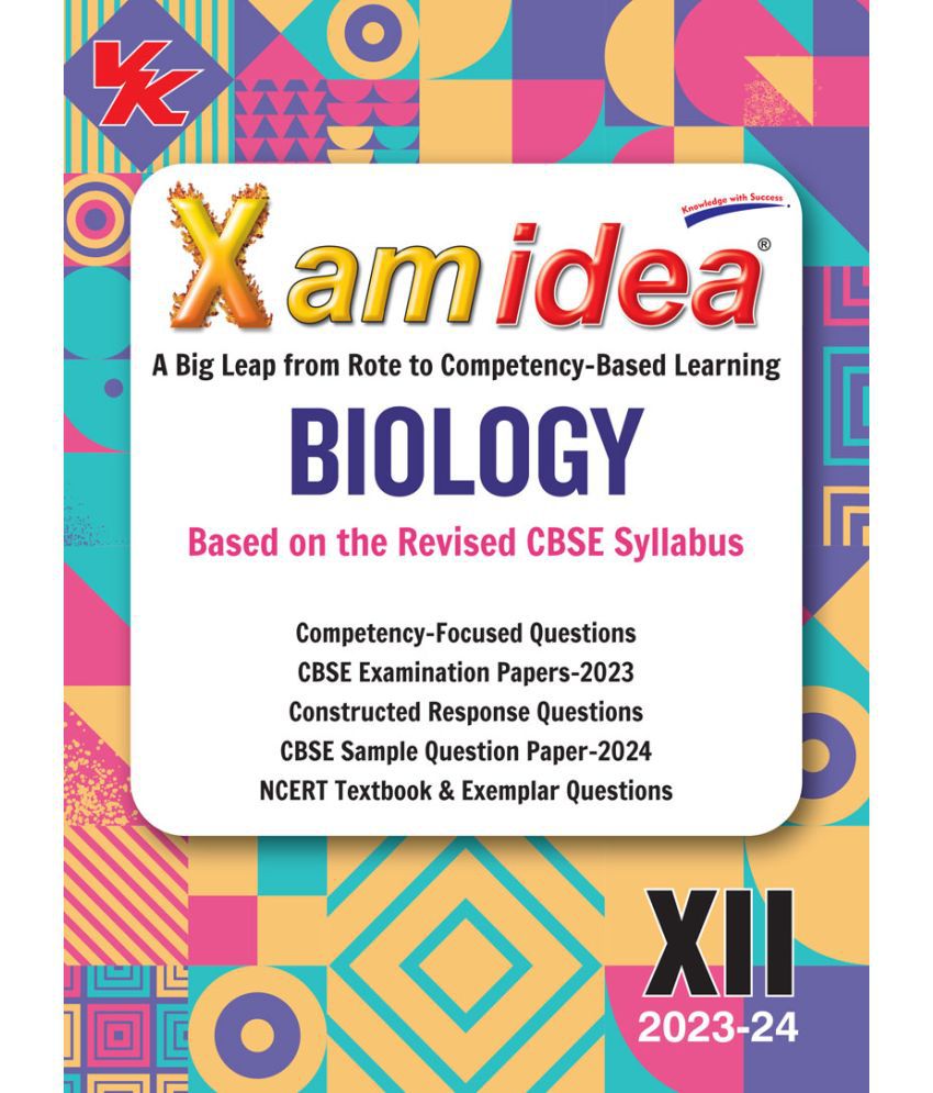     			Xam idea Biology Class 12 Book | CBSE Board | Chapterwise Question Bank | Based on Revised CBSE Syllabus | NCERT Questions Included | 2023-24 Exam