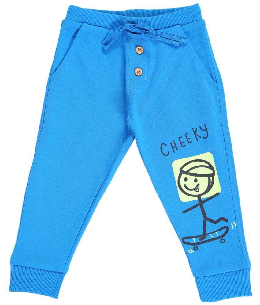     			Bodycare - Blue Cotton Blend Boys Trackpant ( Pack of 1 )