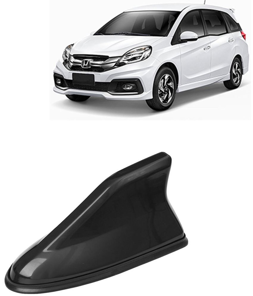     			Kingsway Shark Fin Antenna Roof Aerial Base AM FM Redio Signal, Replace Existing Car Antenna, Waterproof Rubber Ring with ABS Body, Universal Fit for Honda Mobilio 2013 - 2016, 1 Piece - White
