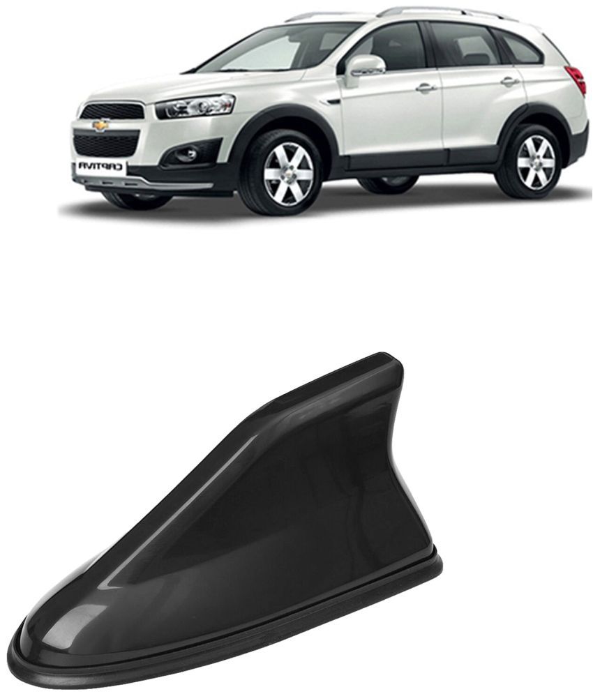     			Kingsway Shark Fin Antenna Roof Aerial Base AM FM Redio Signal, Replace Existing Car Antenna, Waterproof Rubber Ring with ABS Body, Universal Fit for Chevrolet Captiva 2006 - 2016, 1 Piece - White
