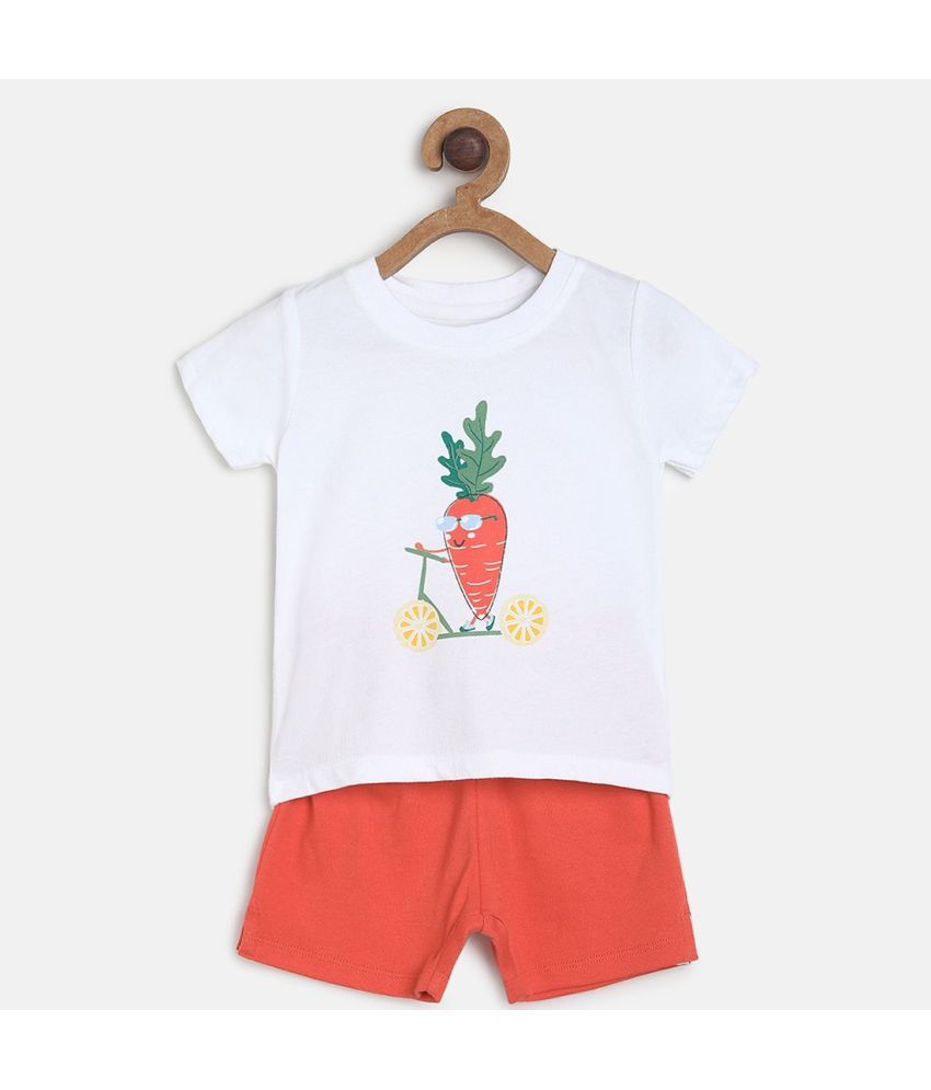     			MINI KLUB - Multi Cotton Baby Boy T-Shirt & Shorts ( Pack of 1 )