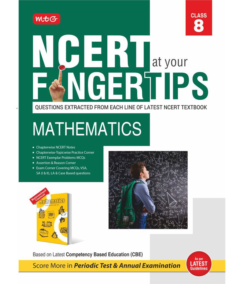     			NCERT at your Fingertips Mathematics Class-8