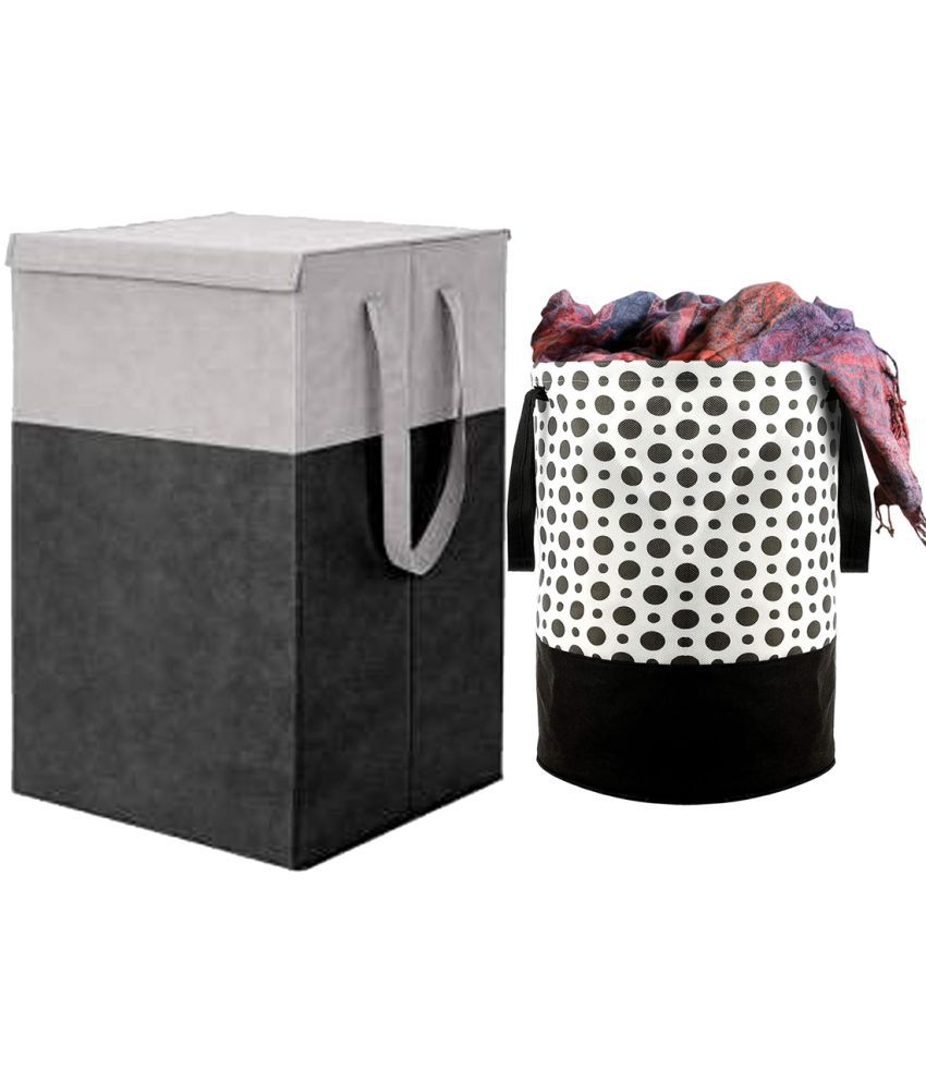     			Skylii - Black Laundry Bags ( Pack of 2 )