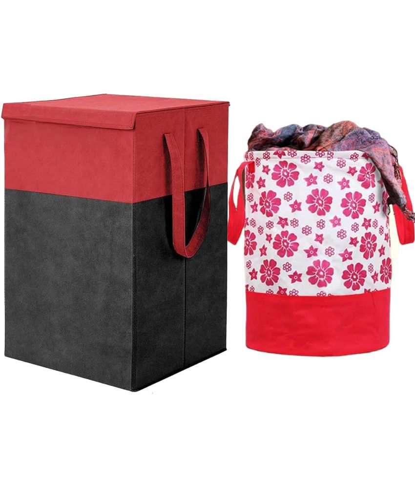     			Skylii - Red Laundry Bags ( Pack of 2 )