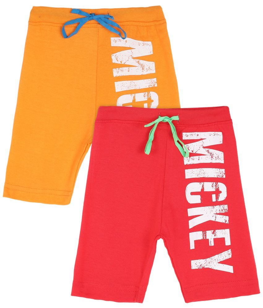     			Infantwear Boys Orange and Red Capri pack of 2