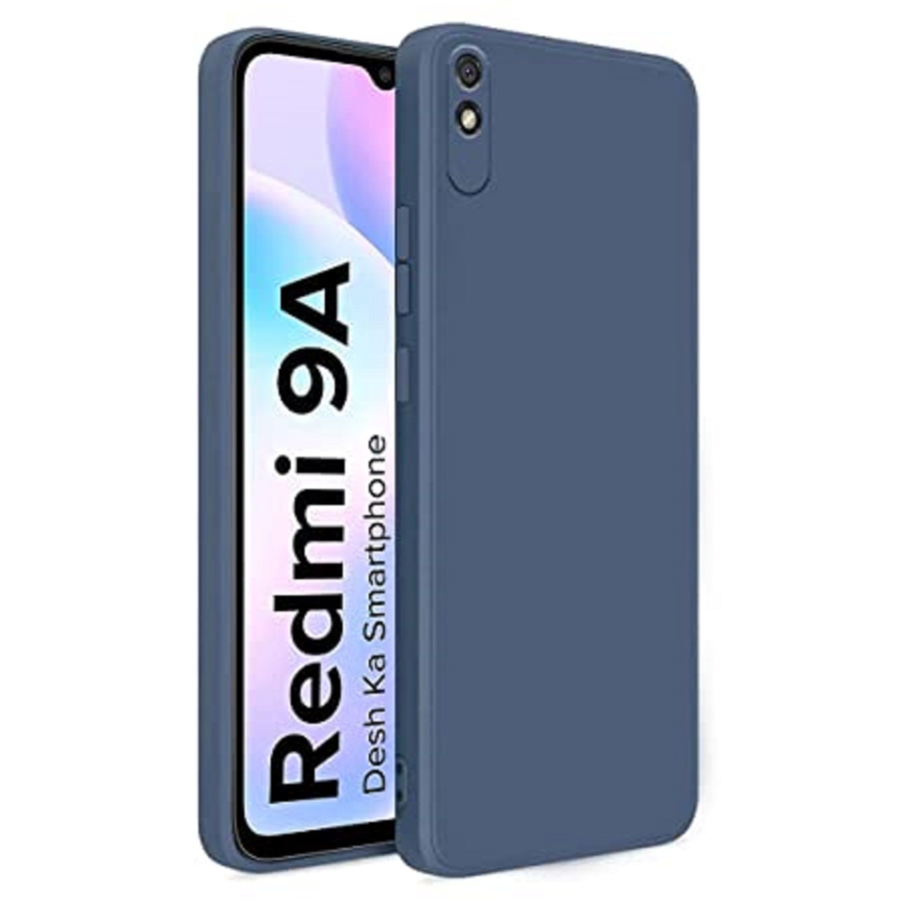     			ZAMN - Plain Cases Compatible For Silicon Xiaomi Redmi 9i ( Pack of 1 )