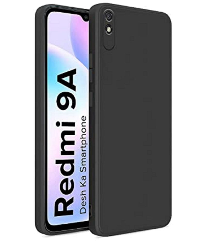     			ZAMN - Plain Cases Compatible For Silicon Redmi 9A sport ( Pack of 1 )