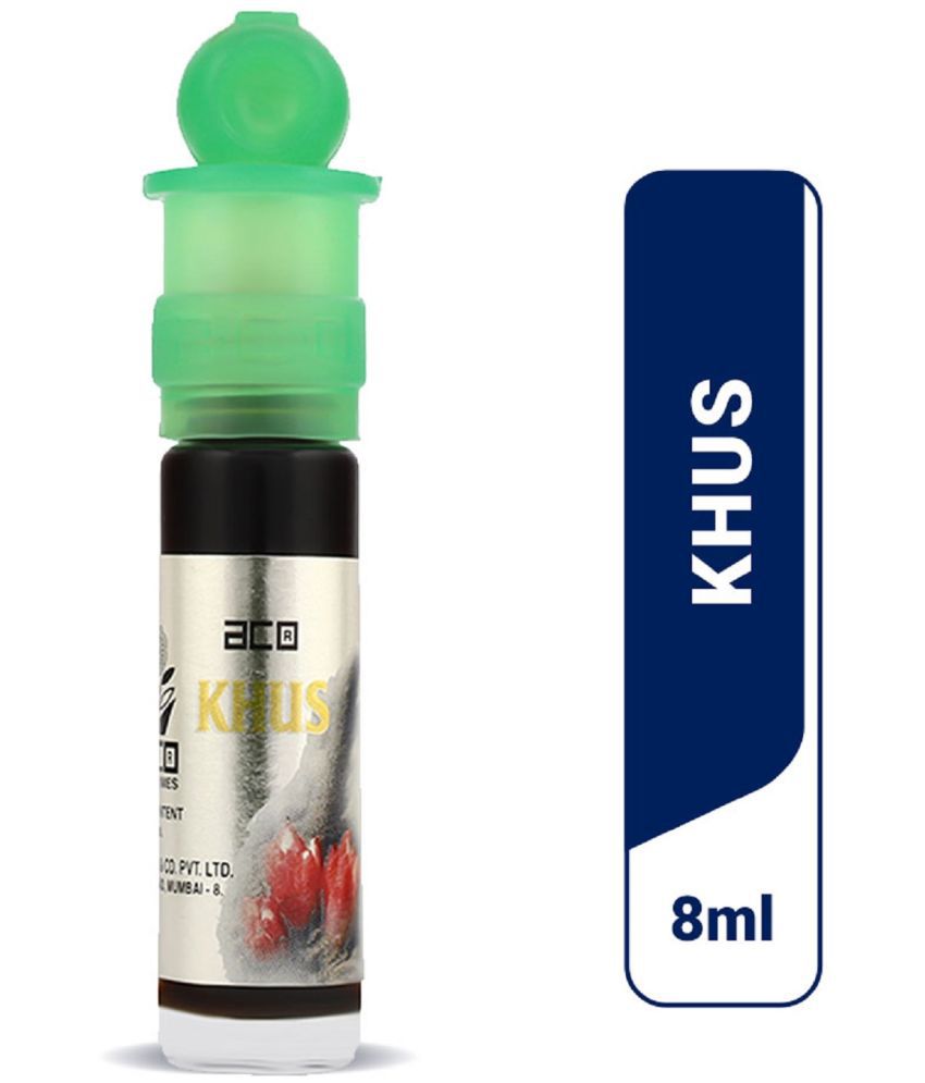     			aco perfumes KHUS  Concentrated  Attar Roll On 8ml