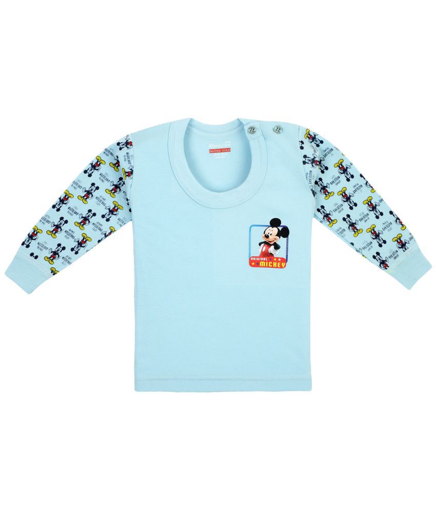     			Bodycare Mickey & Friends Thermals Unisex Top Round Neck Full Sleeves