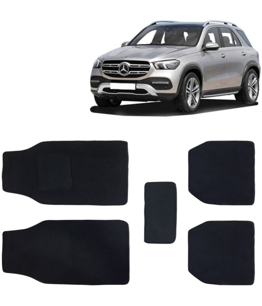     			Kingsway Carpet Style Universal Car Mats for GLE, 2020 Onwards Model, Black Color Anti Slip Car Floor Foot Mats, Complete Set of 5 Piece, Executive Series
