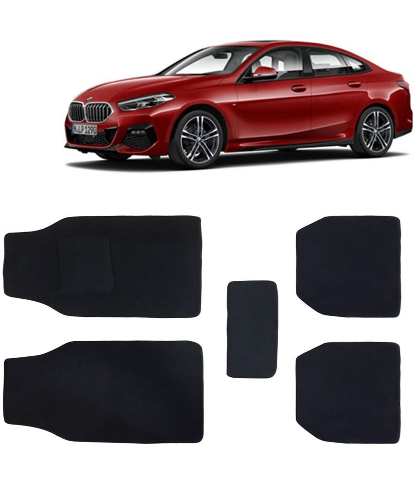    			Kingsway Carpet Style Universal Car Mats for BMW 2 Series, 2020 Onwards Model, Black Color Anti Slip Car Floor Foot Mats, Complete Set of 5 Piece, Executive Series