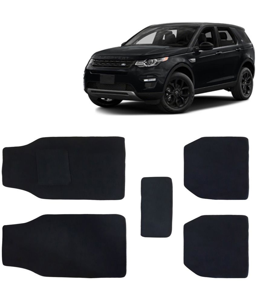     			Kingsway Carpet Style Universal Car Mats for Land Rover Discovery, 2020 Onwards Model, Black Color Anti Slip Car Floor Foot Mats, Complete Set of 5 Piece, Executive Series