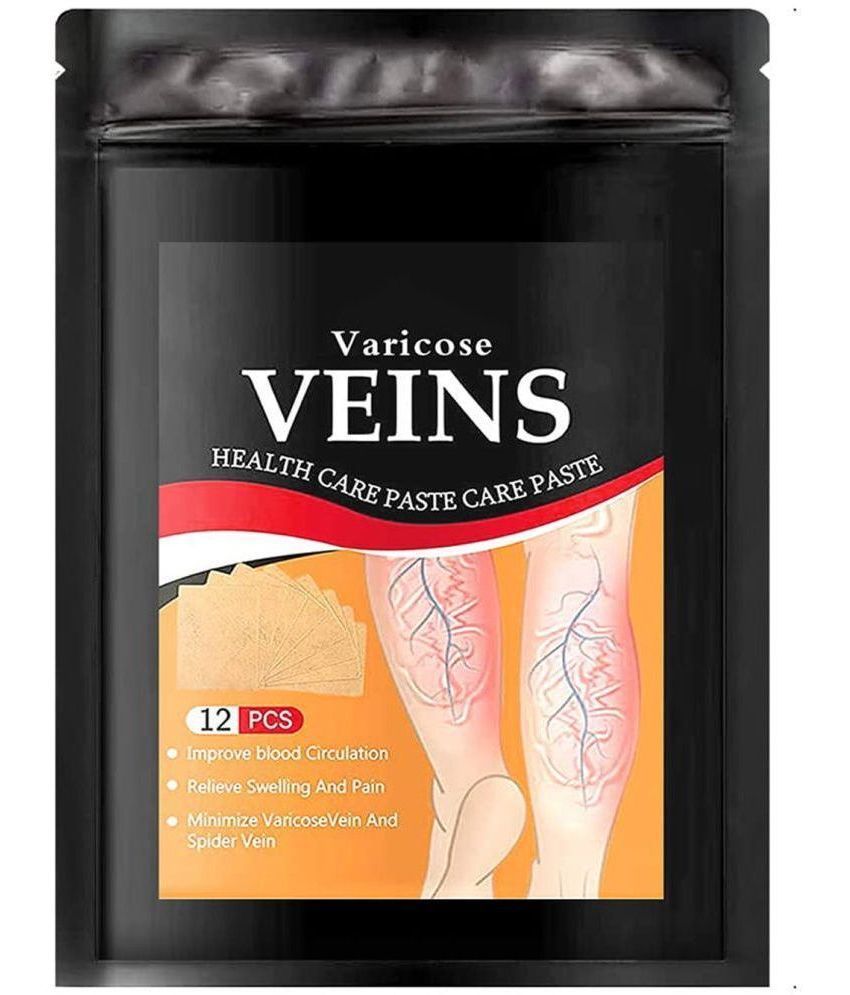     			Veins Varicose Patches Relieve Pebitis Angiitis Improve Varicosity Soothing Leg Swelling Pain- 12pcs