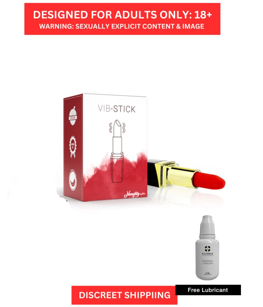     			Pocket pleasure Discreet Delight Secret Lipsticks Vibrator For Women By Naughty Nights + Free Kaamraj Lube