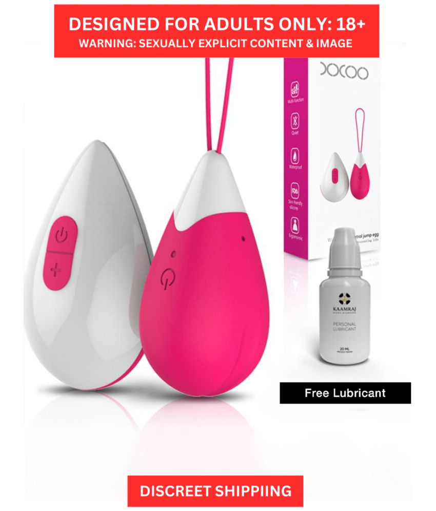     			Silicone Jumping Egg Vibrator For Women With Multi-Speed Function And A Free Lubricant