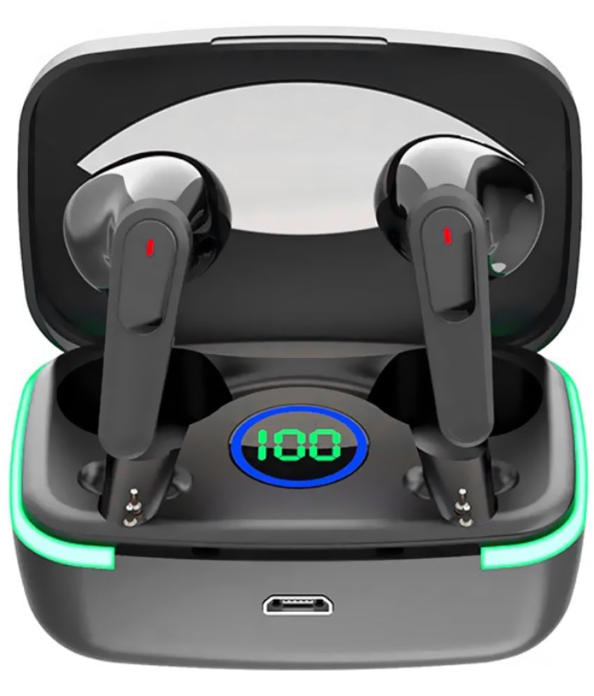     			Tecsox Max 80 Type C Bluetooth Earphone In Ear Comfortable In Ear Fit Black