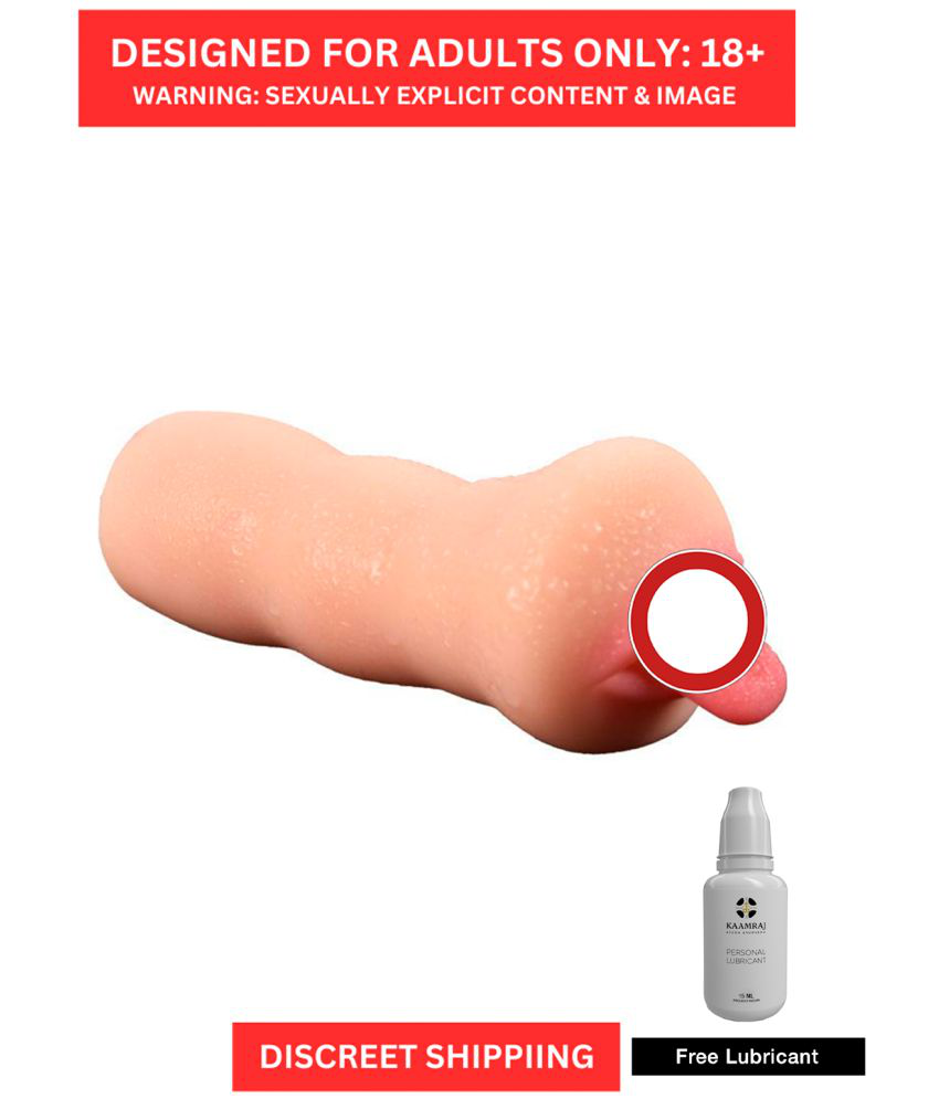     			Tongue-Twisting Silicone Mouth Stroker - High Quality Soft Silicone, Mood Enhancing Oral Sensation Sleeve with Free Kaamraj Lube