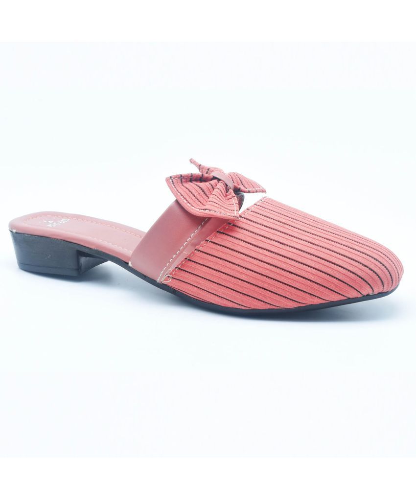     			Dream Makers - Pink Women's Mules Heels