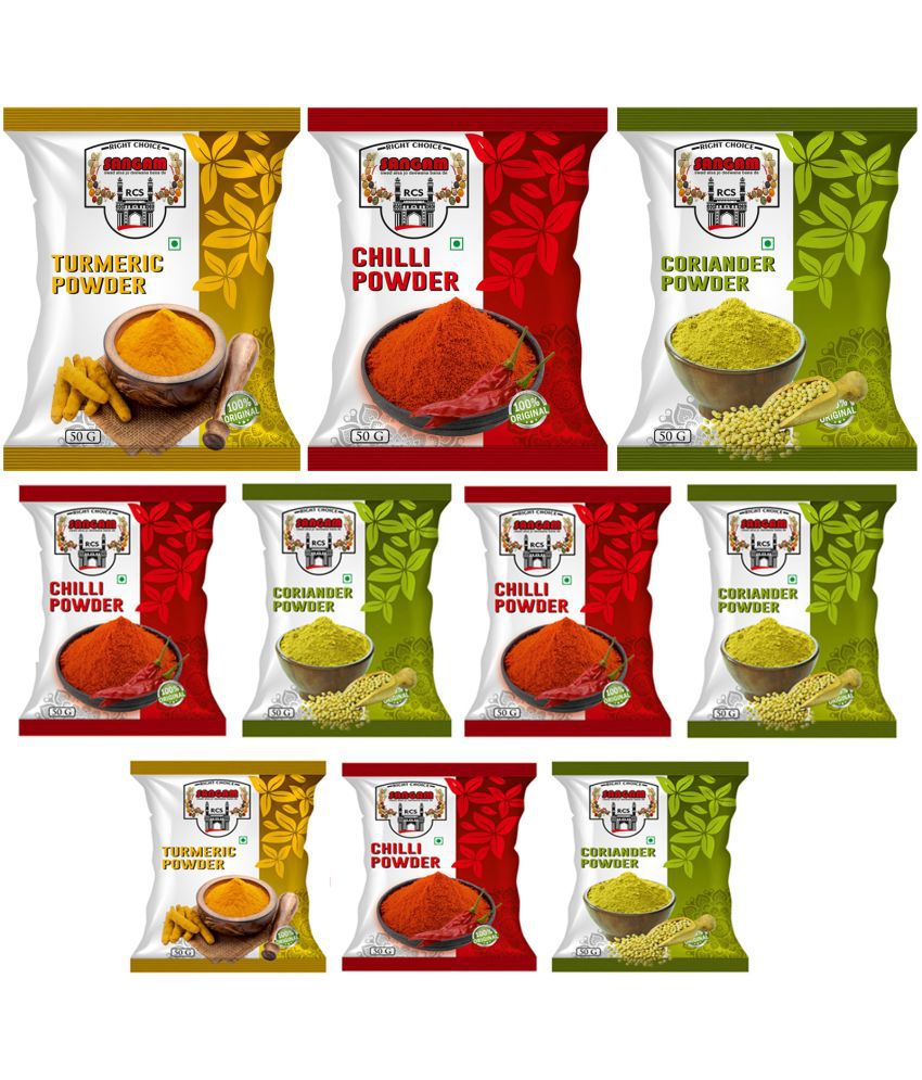     			RIGHT CHOICE SANGAM - 50 gm Laal Mirch (Red Chili) ( Pack of 10 )