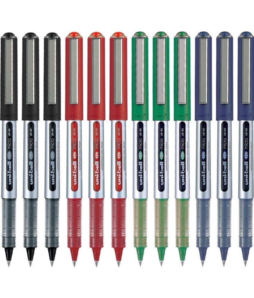     			Uniball - Blue Roller Ball Pen ( Pack of 10 )