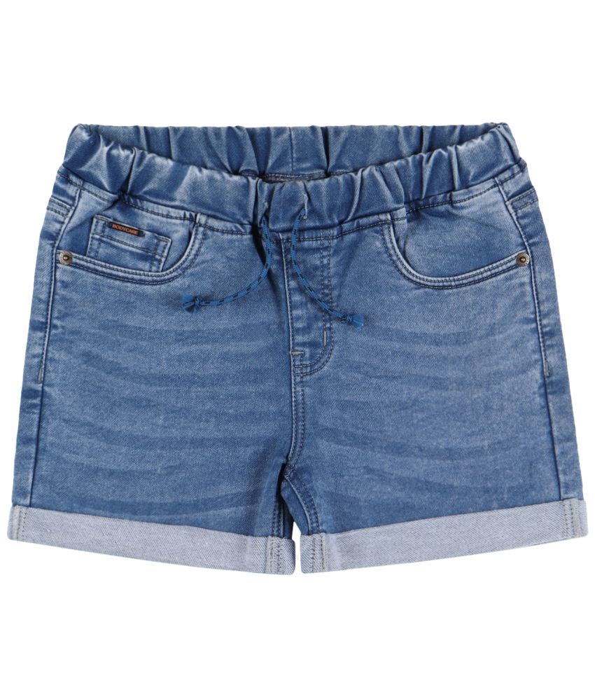     			Bodycare Pack of 1 Girls Denim Cycling Shorts ( Blue )