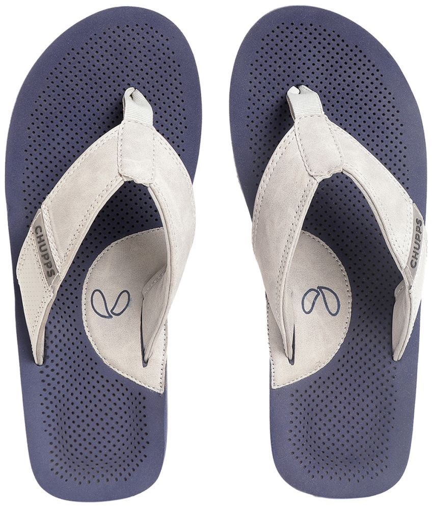     			CHUPPS - Navy Men's Thong Flip Flop